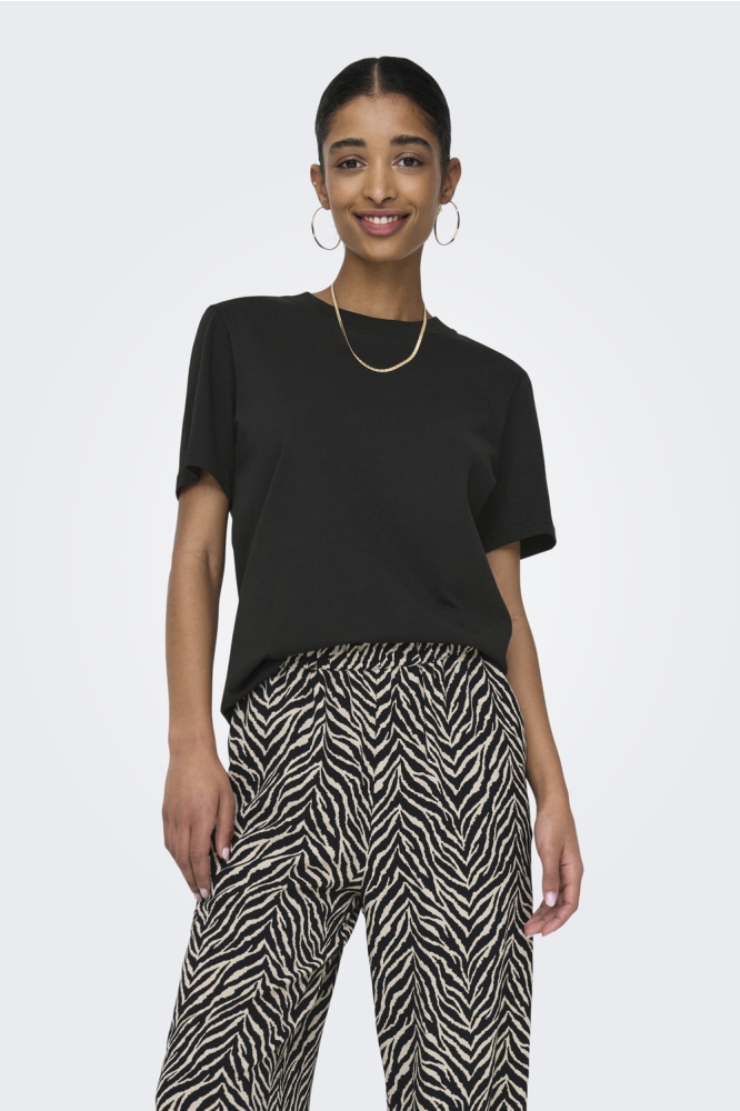 ONLMONJA S/S TEE JRS NOOS 15320892 BLACK